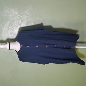 Draper james navy ponch one size